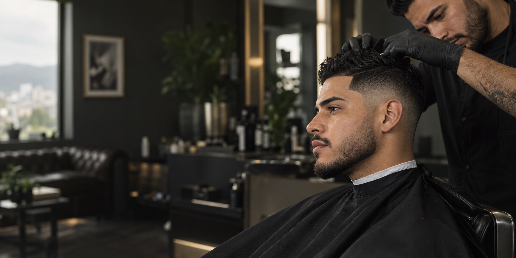 Detalle de un corte profesional